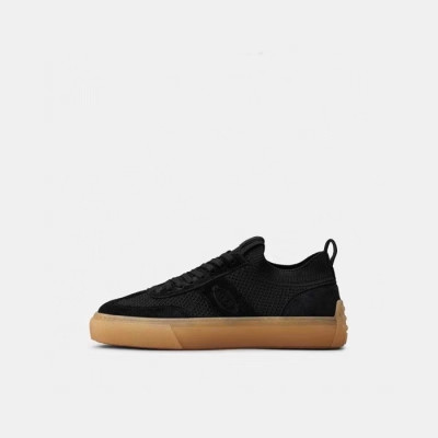 토즈 남성 베이직 블랙 스니커즈 - Tods Mens Black Sneakers - tod312x