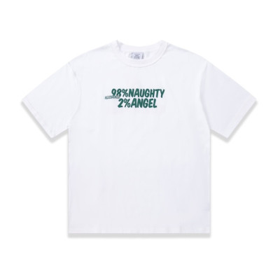 베트멍 남/녀 트렌디 화이트 반팔티 - Vetements Unisex White Tshirts - vet321x