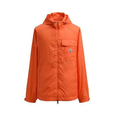 몽클레어 남/녀 오렌지 자켓 - Moncler Unisex Orange Jackets - mo122x