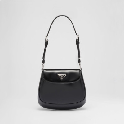 프라다 남성 블랙 클레오백 - Prada Womens Black Cleo Bag - pr487x