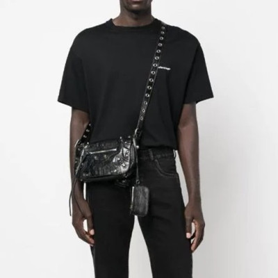 발렌시아가 남/녀 블랙 크로스백 - Balenciaga Unisex Black Cross Bag - ba386x