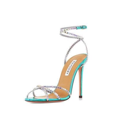 아쿠아주라 여성 블루 하이힐 - Aquazzura Womens Blue High-heels - aq16x