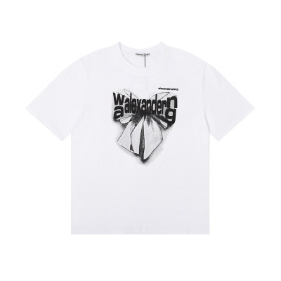 알렉산더왕 남성 화이트 반팔티 - Alexanderwang Mens White Short sleeved Tshirts - alx247x