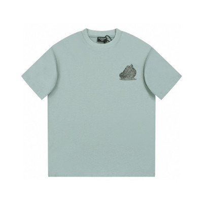 발렌시아가 남성 민트 크루넥 반팔티 - Balenciaga Mens Mint Short sleeved Tshirts - ba441x