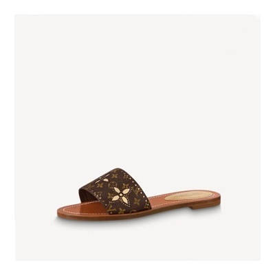 루이비통 여성 브라운 슬리퍼 - Louis vuitton Womens Brown Slippers - lv1172x