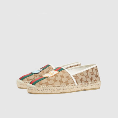 구찌 여성 오피디아 베이지 로퍼 - Gucci Womens Beige Loafer - gu758x