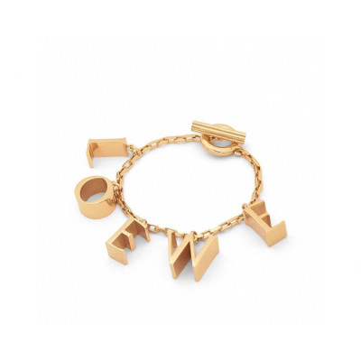 로에베 여성 골드 팔찌 - Loewe Womens Gold Bangle- acc145x