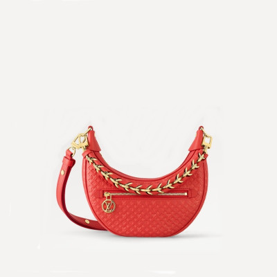 루이비통 여성 레드 숄더백 - Louis vuitton Womens Red Shoulder Bag - lv1334x