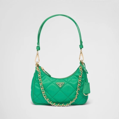 프라다 여성 그린 숄더백 - Prada Womens Green Shoulder Bag - pr570x