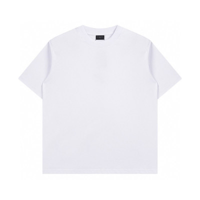 발렌시아가 남성 화이트 크루넥 반팔티 - Balenciaga Mens White Short sleeved Tshirts - ba498x