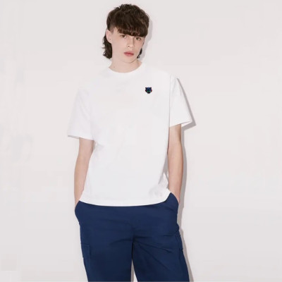 겐조 남/녀 화이트 크루넥 반팔티 - Kenzo Unisex White Tshirts - ken224x