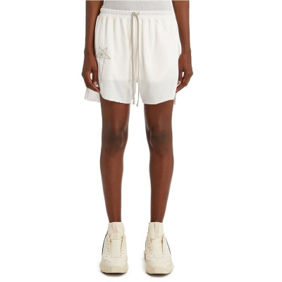 릭 오웬스 남성 모던 화이트 반바지 - Rick Owens Mens White Half-pants - ri128x