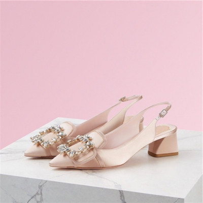 로저비비에 여성 베이지 슬링백 - Roger Vivier Womens Beige Sandals - vi05x