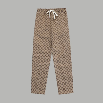 구찌 남성 캐쥬얼 카멜 팬츠 - Gucci Mens Camel Pants - gu856x