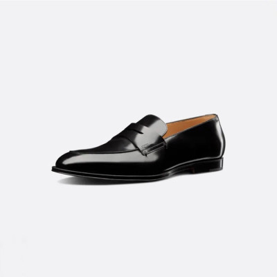 디올 남성 블랙 로퍼 - Dior Mens Black Loafer - di575x