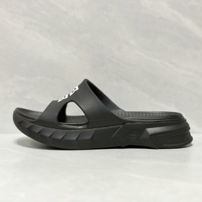 지방시 남/녀 블랙 슬리퍼 - Givenchy Unisex Black Slippers - gi314x