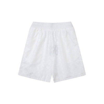 루이비통 남성 화이트 반바지 - Louis vuitton Mens White Half-pants - lv1598x