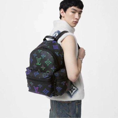 루이비통 남성 블랙 백팩 - Louis vuitton Mens Black Back Pack - lv1648x