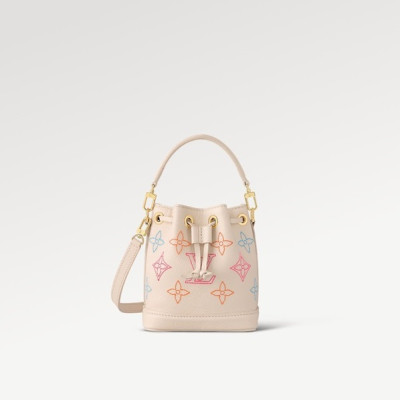 루이비통 여성 아이보리 나노 노에 - Louis vuitton Womens Ivory Nano Noe - lv1659x