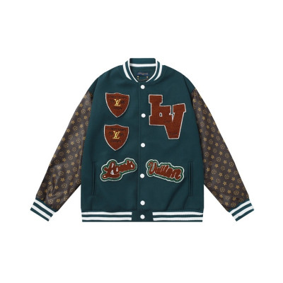 루이비통 남성 모던 그린 자켓 - Louis vuitton Mens Green Jackets - lv1668x