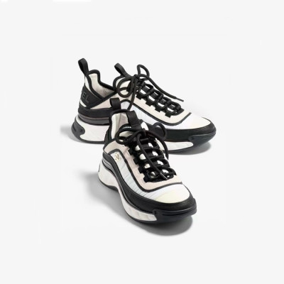 샤넬 여성 블랙 CC 믹파 - Chanel Womens Black Sneakers - ch495x