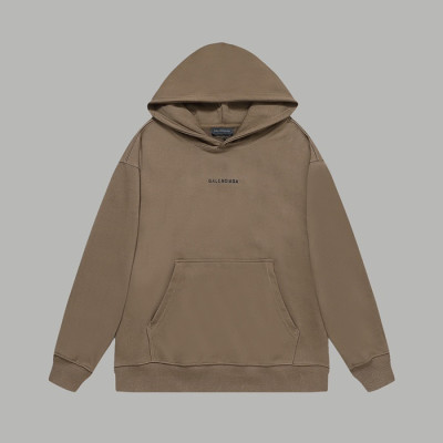 발렌시아가 남/녀 카멜 후드티 - Balenciaga Unisex Camel Hoodie - ba553x