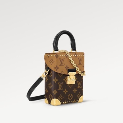 루이비통 여성 브라운 카메라백 - Louis vuitton Womens Brown Camera Box - lv1716x