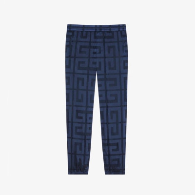 펜디 남성 캐쥬얼 네이비 트레이닝 팬츠 - Fendi Mens Navy Training Pants - fe187x