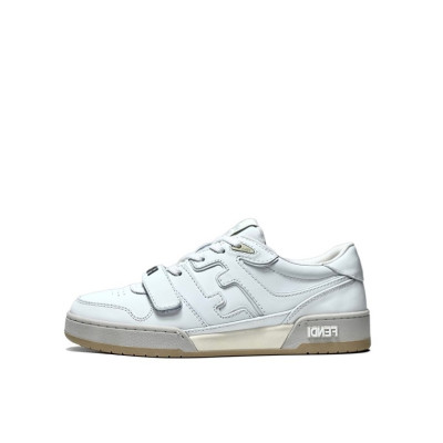 펜디 남/녀 이니셜 화이트 스니커즈 - Fendi Unisex White Sneakers - fe191x