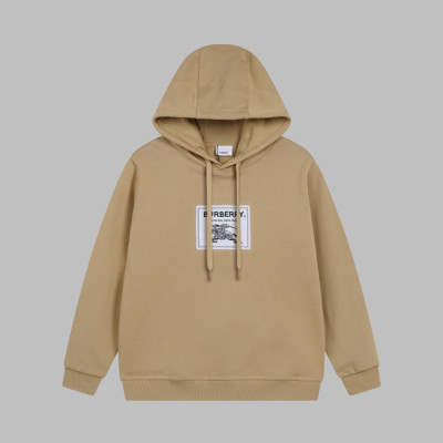 버버리 남성 카멜 후드티 - Burberry Mens Camel Hoodie - bu267x