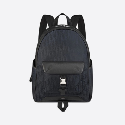 디올 남성 익스플로러 오블리크 미라지 백팩 【매장-360만원대】 - Dior Mens Black Back Pack - di643x