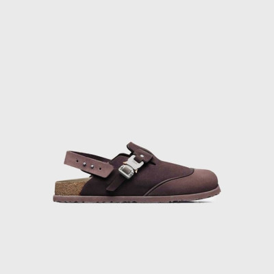 디올 X 버켄스탁 남/녀 토키오 브라운 뮬 【매장-170만원대】 - Dior Unisex Brown Slippers - di654x