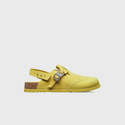 디올 X 버켄스탁 남/녀 토키오 옐로우 뮬 【매장-170만원대】 - Dior Unisex Yellow Sandals - di667x