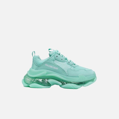 발렌시아가 남/녀 트리플 S 민트 스니커즈 【매장-140만원대】 - Balenciaga Unisex Mint Sneakers - ba585x