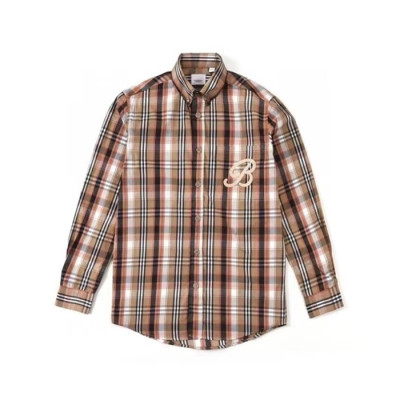 버버리 남성 카멜 셔츠 - Burberry Mens Camel Shirts - bu295x