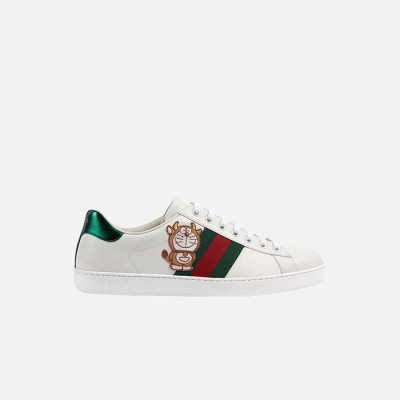 구찌 X 도라에몽 남/녀 에이스 스니커즈 【매장-130만원대】 - Gucci Unisex White Sneakers - gu988x