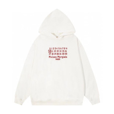 메종마르지엘라 남성 화이트 후드티 - Maison margiela Mens White Hoodie - mai214x