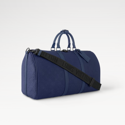 루이비통 남성 키폴 반둘리에 50 M11495 - Louis vuitton Mens Blue Keepall - lv1876x