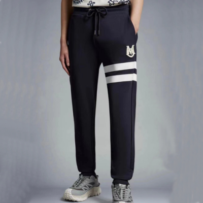 몽클레어 남성 캐쥬얼 블랙 팬츠 - Moncler Mens Black Casual Pants - mo183x