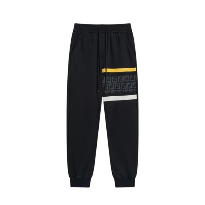 펜디 남성 캐쥬얼 블랙 팬츠 - Mens Black Pants - fe504x