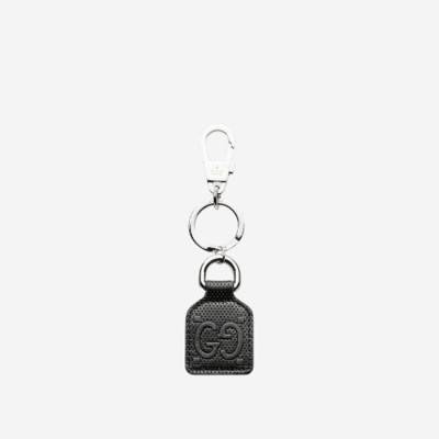 구찌 남성 GG 엠보스 키링 625607 【매장-70만원대】 - Gucci Mens Black Key Ring - acc229x