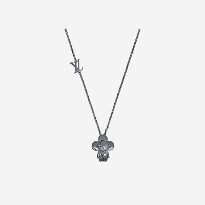 루이비통 여성 비비엔 펜던트 목걸이 M00831 【매장-70만원대】 - Louis vuitton Womens White Gold Necklace - acc252x