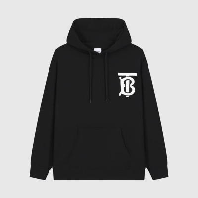 버버리 남성 블랙 후드티 - Burberry Mens Black Hoodie - bu315x