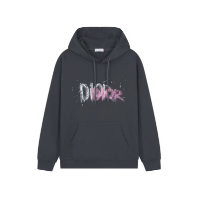 디올 남성 그레이 후드티 - Dior Mens Gray Hoodie - di716x