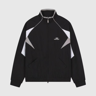 발렌시아가 남성 블랙 캐츄얼 자켓 - Balenciaga Mens Black Jackets - ba708x