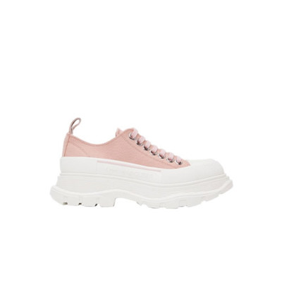 알렉산더 남/녀 맥퀸 트레드 슬릭 스니커즈【매장-100만원대】 - Alexander McQueen Unisex Pink Sneakers - aq09x