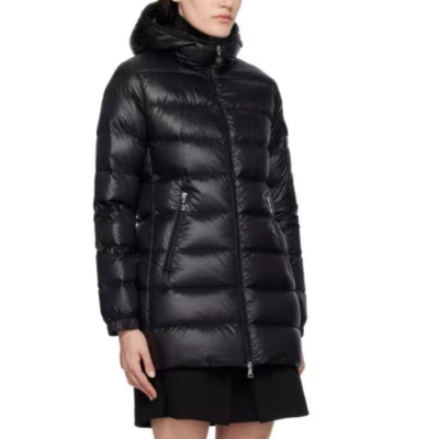 몽클레어 여성 블랙 덕다운 패딩 - Moncler Womens Black Down Padding - mo193x