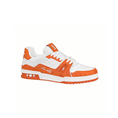 루이비통 LV 남성 트레이너 오렌지 스니커즈 【매장-200만원대】 - Louis vuitton Mens Orange Sneakers - lv1943x