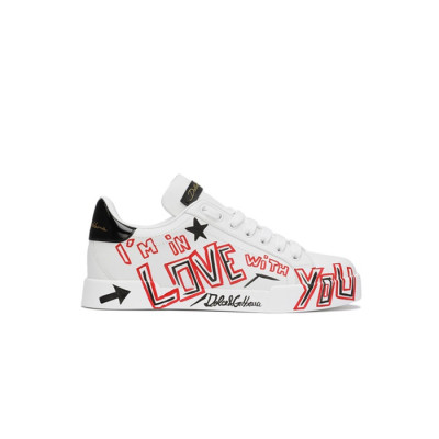 돌체앤가바나 남성 쿠오레 포르토피노 스니커즈 【매장-110만원대】 - Dolc&Gabbana Mens Red Sneakers - dol501x