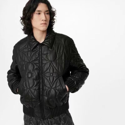 루이비통 남성 블랙 다운 자켓 - Louis vuitton Mens Black Jackets - lv1965x